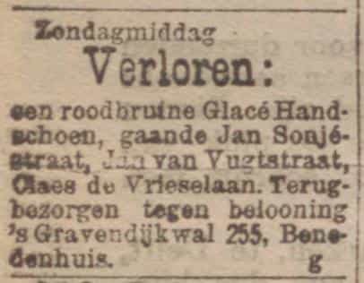 Artikel 'Verloren:' uit  van  dec 