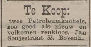 Artikel 'Te Koop:' uit Rotterdamsch nieuwsblad van 24 sep 1909
