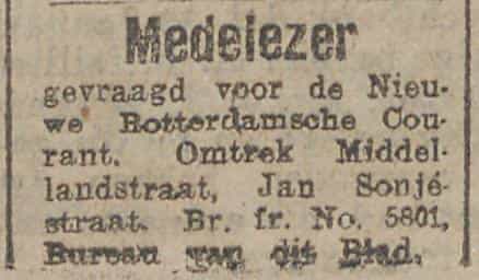 Artikel 'Medelezer' uit  van  dec 