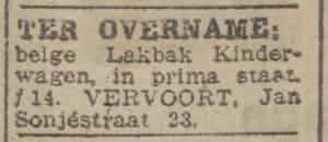 Artikel 'Ter overname:' uit Rotterdamsch nieuwsblad van 24 sep 1909

