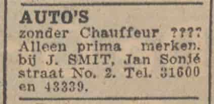 Artikel 'Auto's' uit  van  dec 