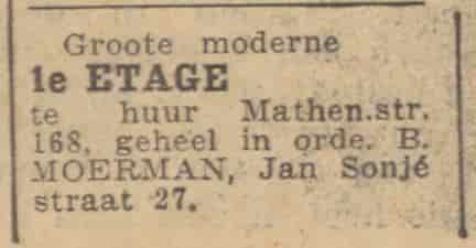 Artikel '1e etage' uit  van  dec 