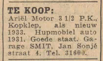 Artikel 'Te koop:' uit  van  dec 