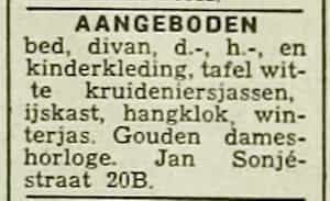 Artikel 'Aangeboden' uit Rotterdamsch nieuwsblad van 24 sep 1909
