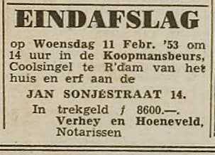 Artikel 'Eindafslag' uit Rotterdamsch nieuwsblad van 24 sep 1909
