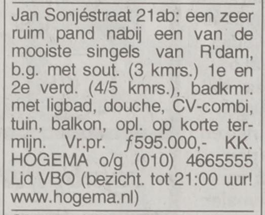 Artikel 'Jan Sonjéstraat 21ab:' uit  van  dec 
